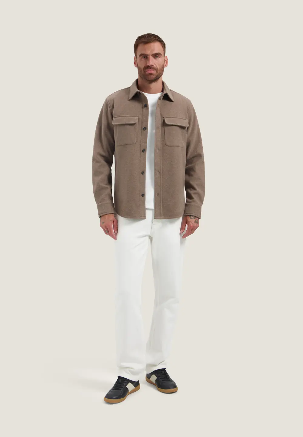 Dstrezzed Ulrik Overshirt 303776 Walnut - Image 2