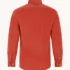 A fish named Fred  Corduroy Shirt  34-021 Red - Image 3