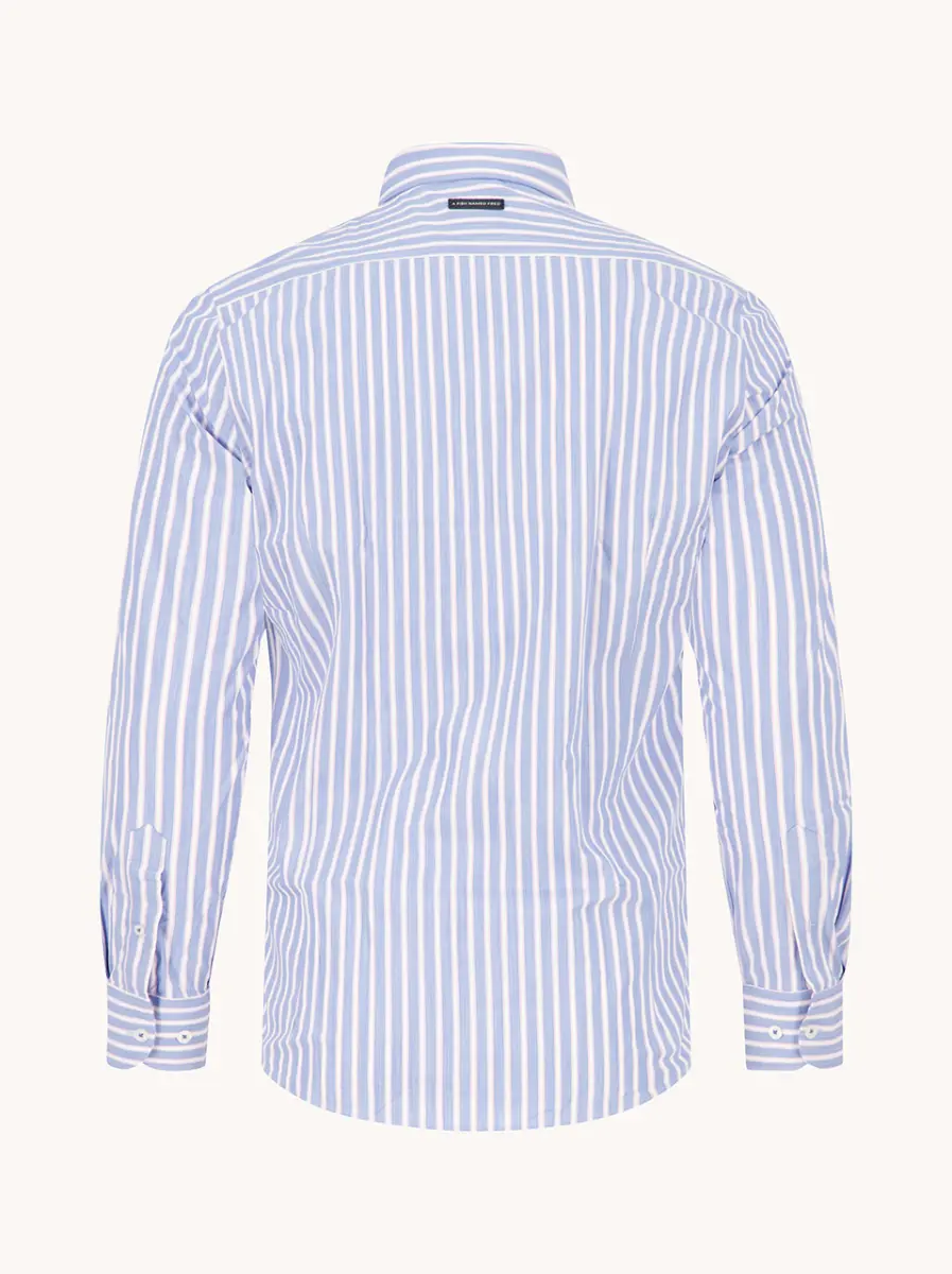 A fish named Fred Shirt Stripe 34.026 Light Blue - Image 3