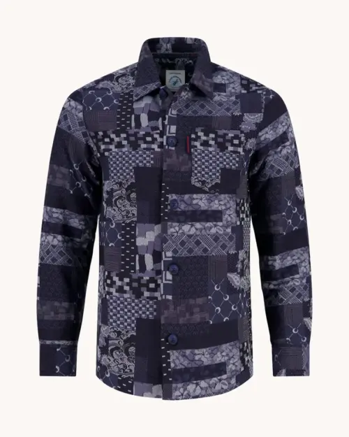 Alternative view of A fish named Fred  Overshirt 34.031 Indigo
