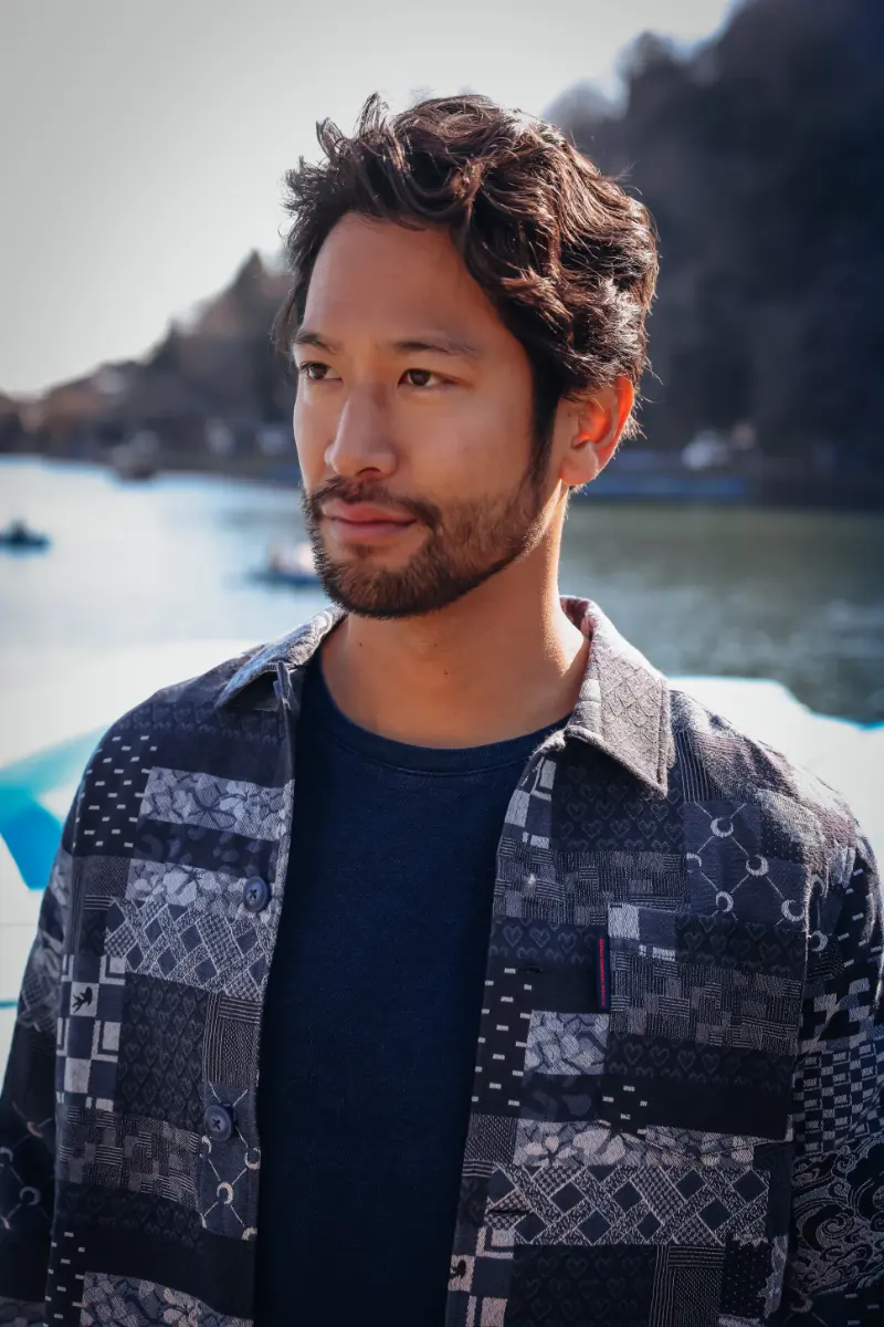 A fish named Fred Overshirt 34.031 Indigo