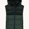 A fish named Fred Bodywarmer Rib 34.161 Dark Green