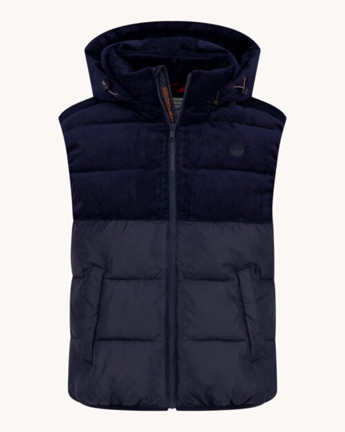 A fish named Fred Bodywarmer Rib 34.161 Navy
