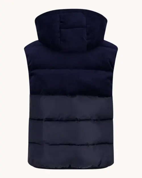 Alternative view of A fish named Fred  Bodywarmer Rib 34.161 Navy