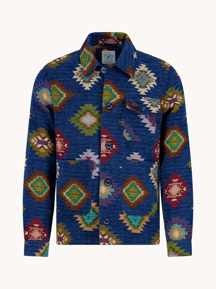 A fish named Fred Fancy Jacket Graphic 34.173 Navy - Image 2