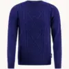 A fish named Fred Pullover Cable 34.501 Night Sky Blue